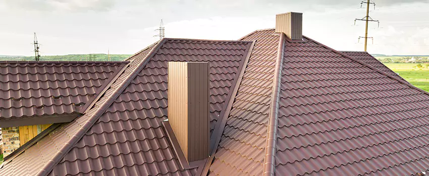 Residential Chimney Flashing Restoration in Newport, RI
