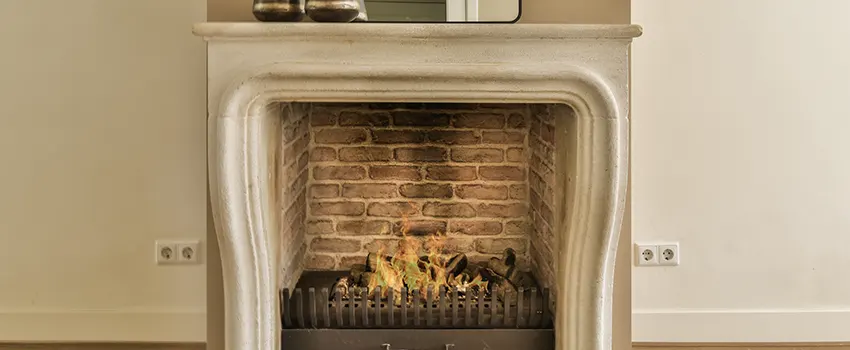 Vintage-style Fireplace Redesign in Newport, Rhode Island