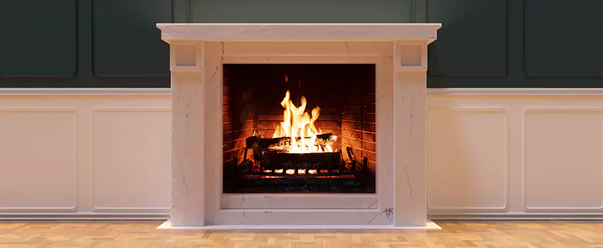 Open Flame Wood-Burning Fireplace Installation Services in Newport, Rhode Island
