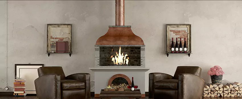 Thelin Hearth Products Providence Pellet Insert Fireplace Installation in Newport, RI