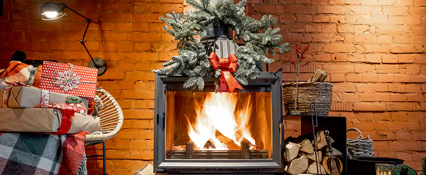 Travis Industries Linear Gas Fireplace Installation in Newport, Rhode Island