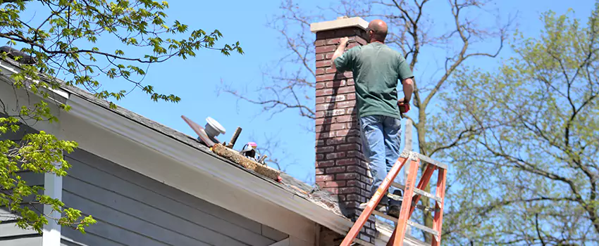 Vinyl and PVC Chimney Flashing Installation in Newport, RI