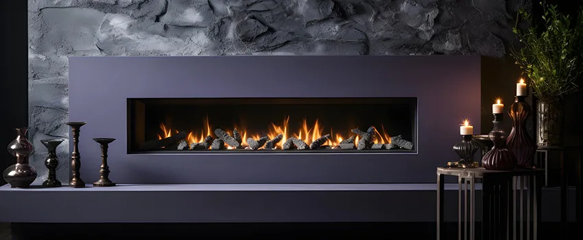 Ember Bed for Ventless Gas Fireplace in Newport, RI