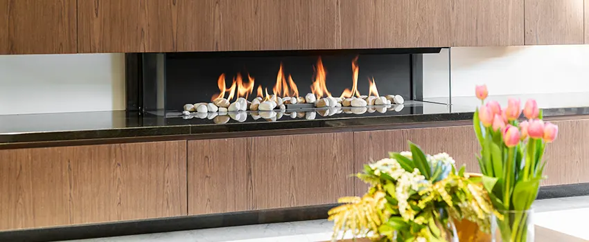 Double-height Fireplace Design Refurbishment in Newport, Rhode Island